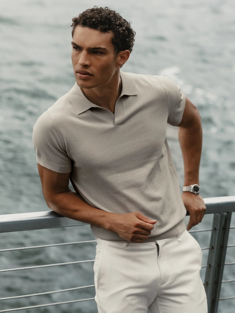 NWT Cuts Riviera Knit Polo Size M